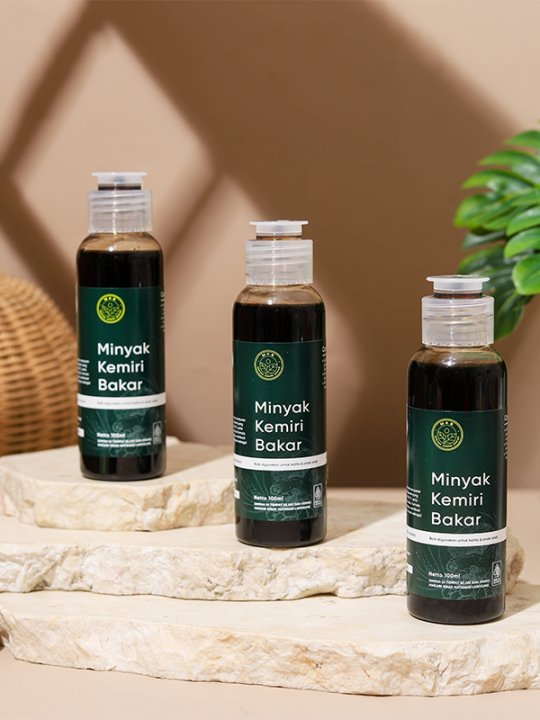 Minyak Kemiri Bakar